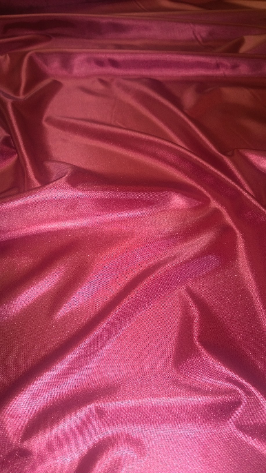 Burgundy Habotai Fabric 60" By The Yard - 100% Polyester
