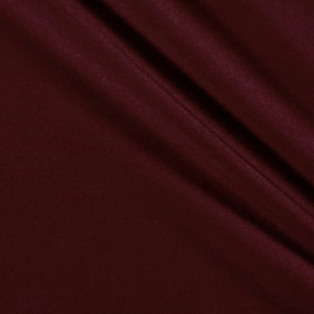60" Burgundy Poplin Fabric - 120 yard roll (Free Shipping) - Click Image to Close