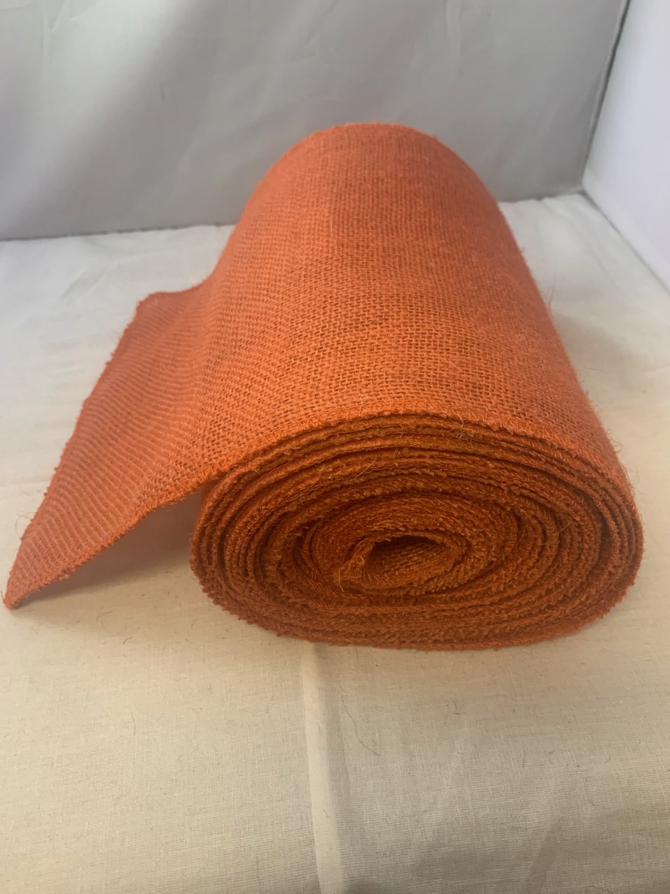 45/48" Wide Burnt Sienna Burlap By The Yard - Click Image to Close