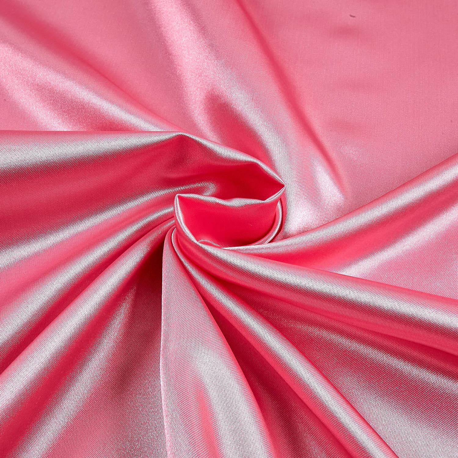 58/60" Candy Pink Bridal Satin 70 Yard Roll (Free Shipping) - Click Image to Close