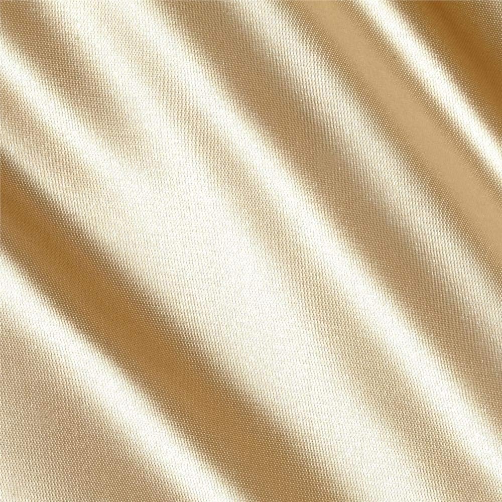 58/60" Champagne Bridal Satin Fabric 70 Yard Roll(Free Shipping)