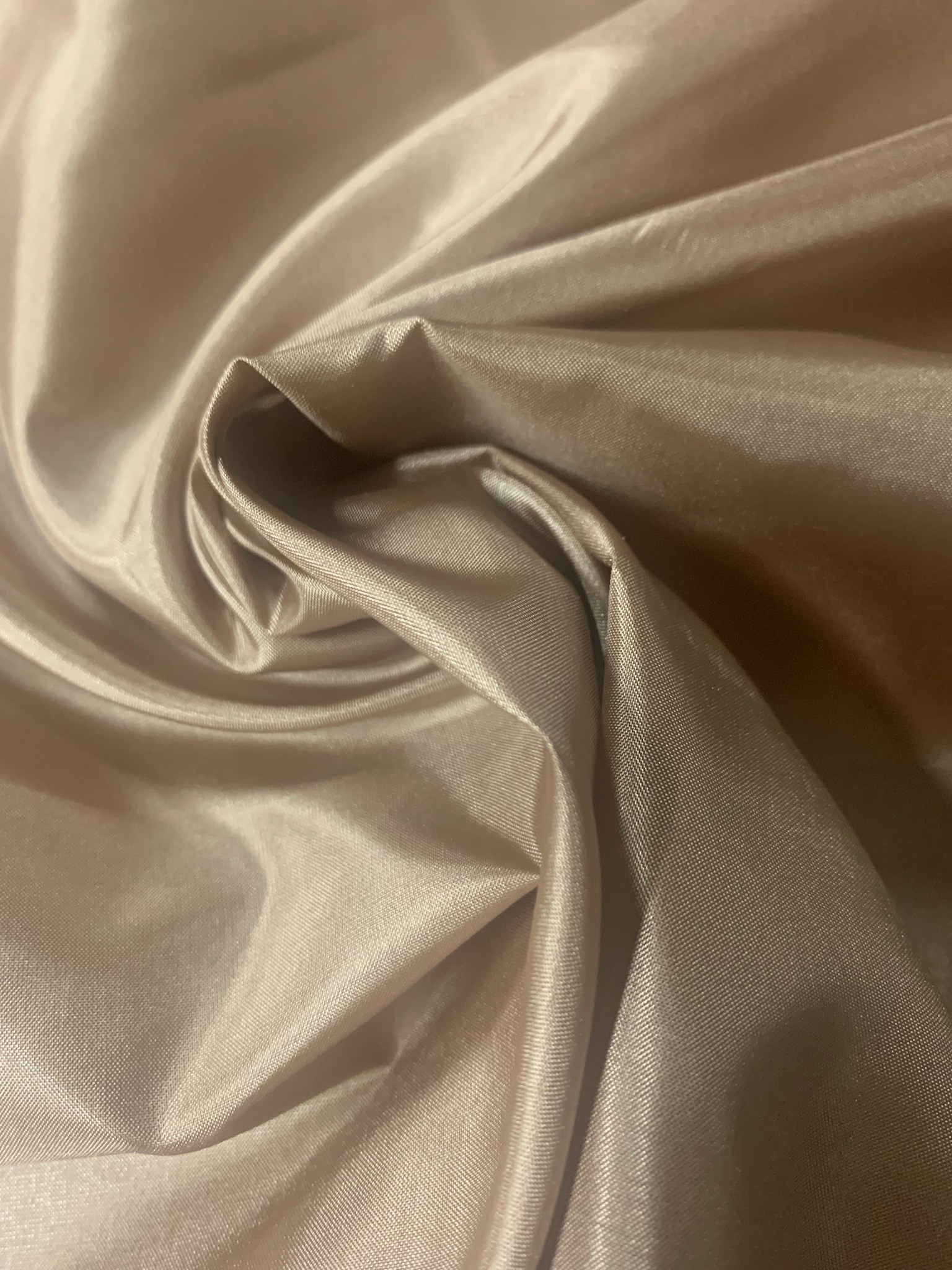 Champaign Polyester Lining Fabric 60" By The Yard