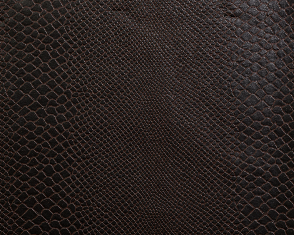 54" Cocoa Lizard Faux Leather Fabric - Per Yard