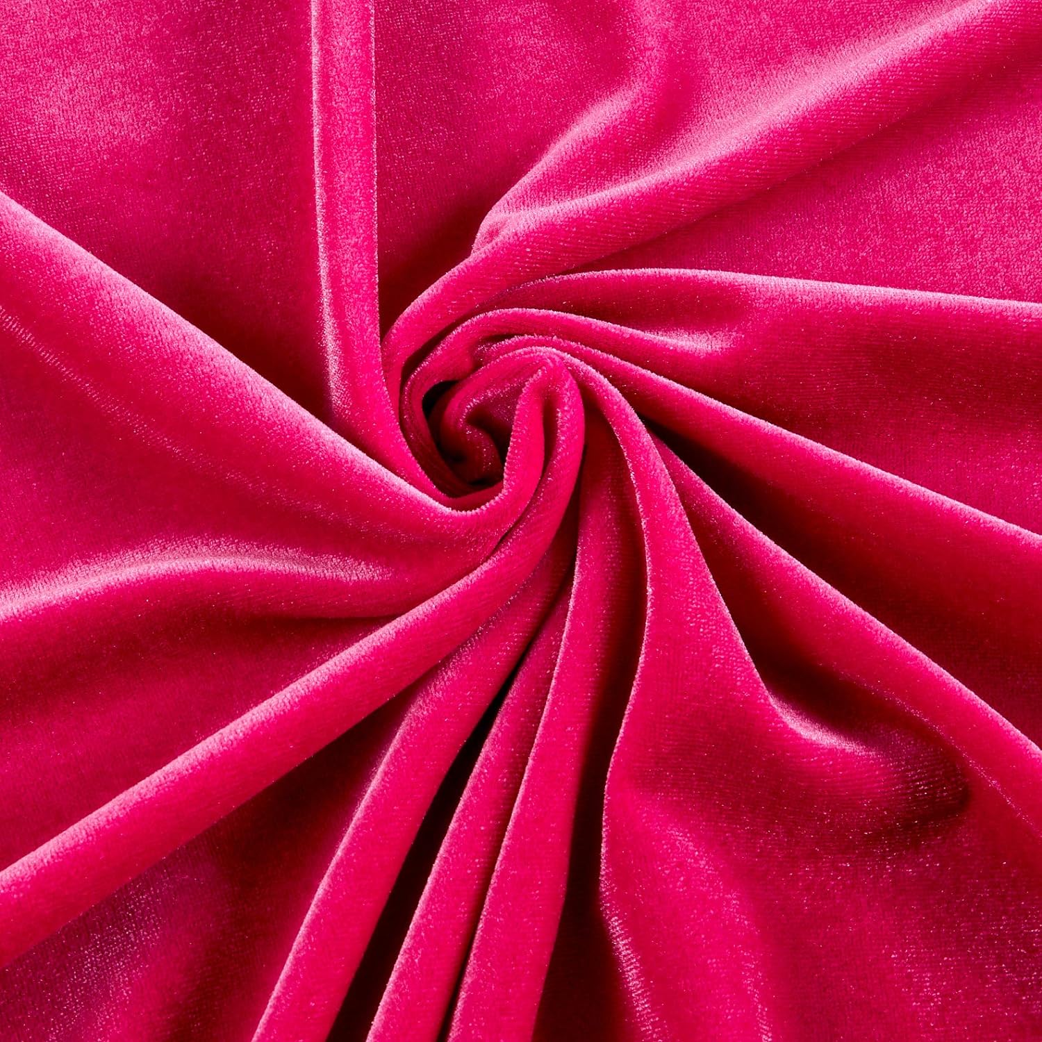58/60" Fuchsia Stretch Velvet 60 Yard Roll (Free Shipping) - Click Image to Close