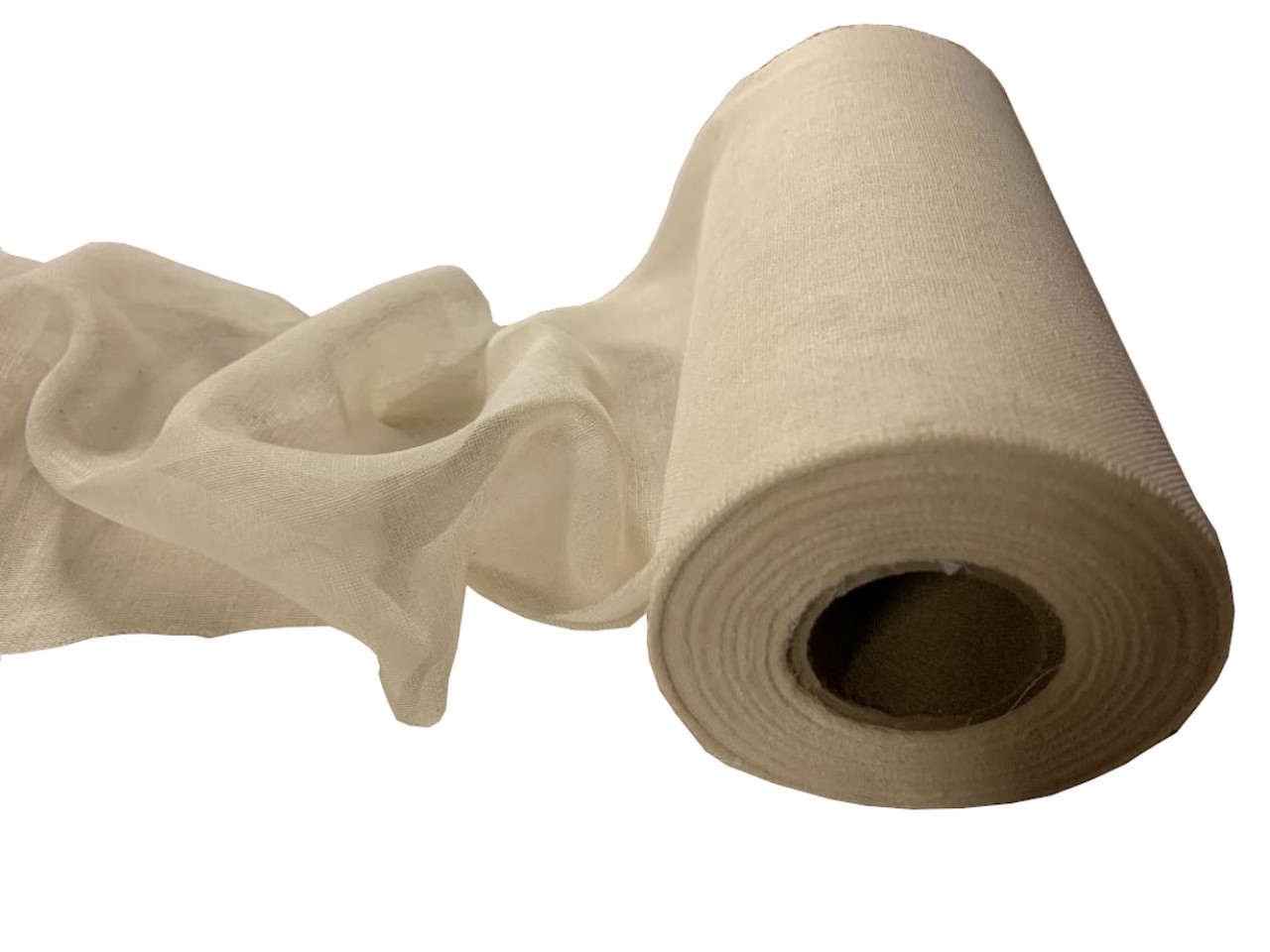 10" Natural Grade 50 Cheesecloth Roll - 100 Yards