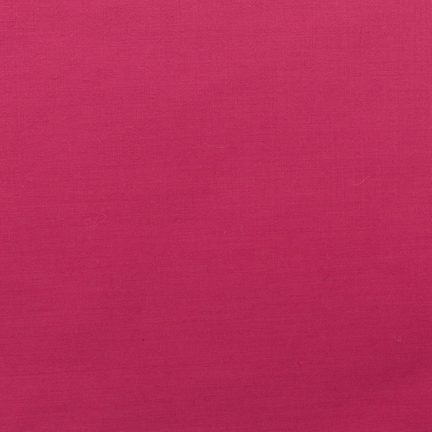 Hot Pink Broadcloth Fabric 45" - By The Yard