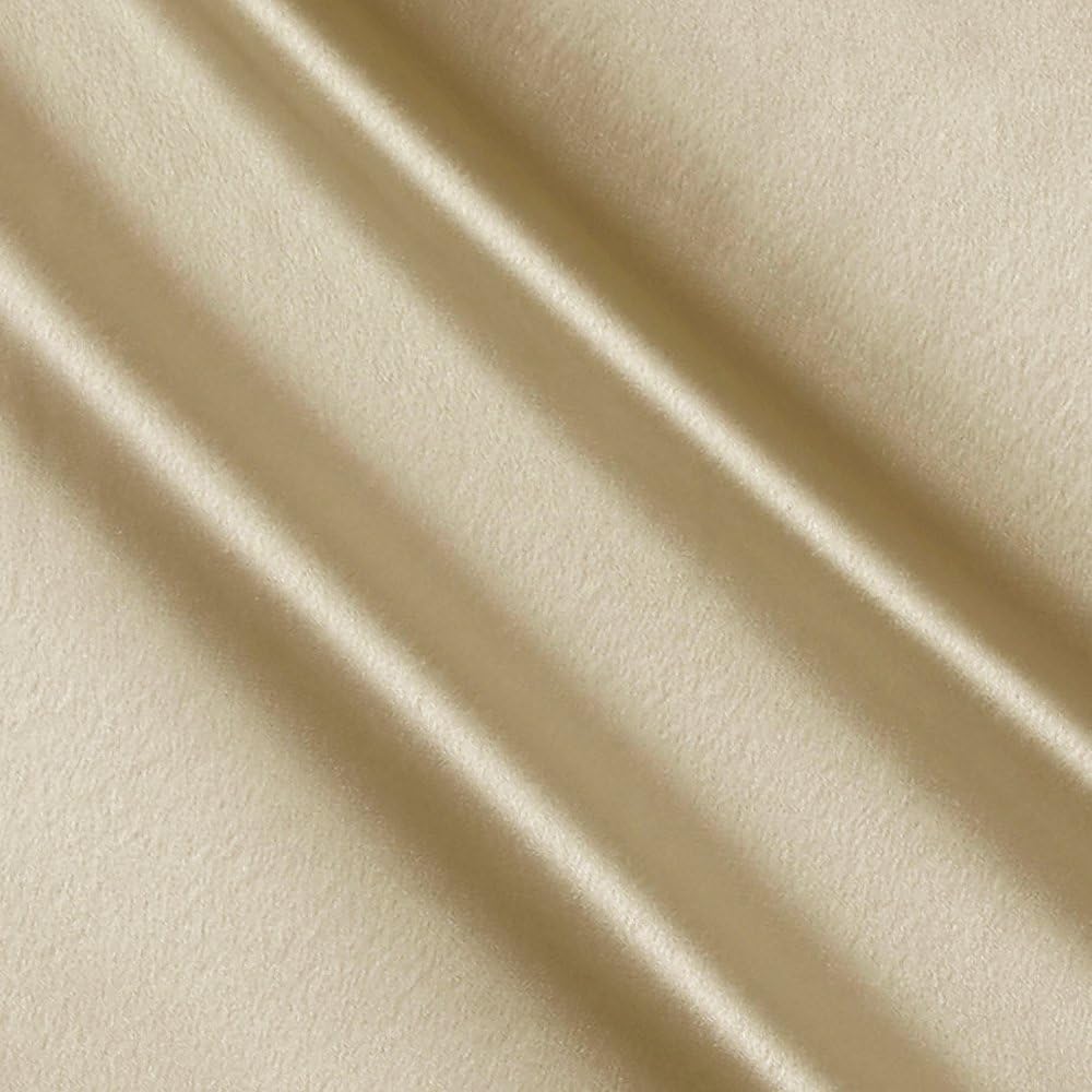 58/60 Ivory Crepe Back Satin Fabric By The Yard - 100% Polyester