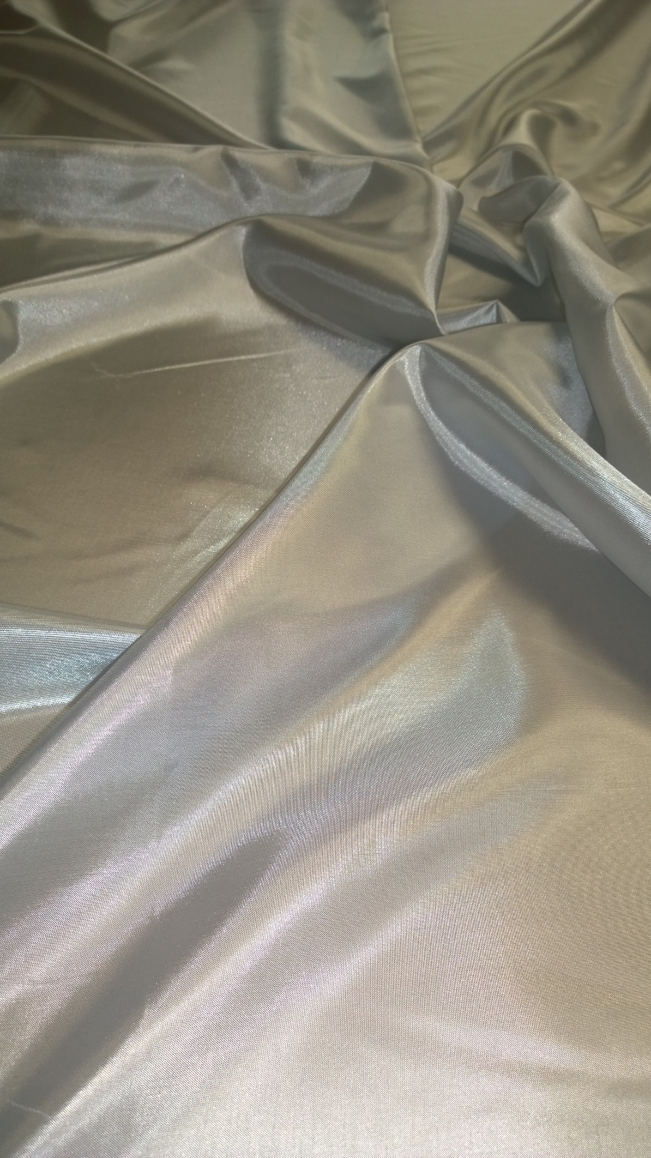 Light Gray Habotai Fabric 60" By The Yard - 100% Polyester