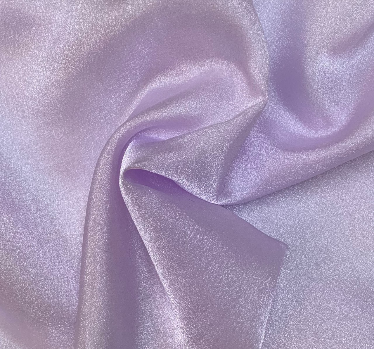 45" Lilac Sparkle Organza Fabric 100% Nylon BTY Made In Japan