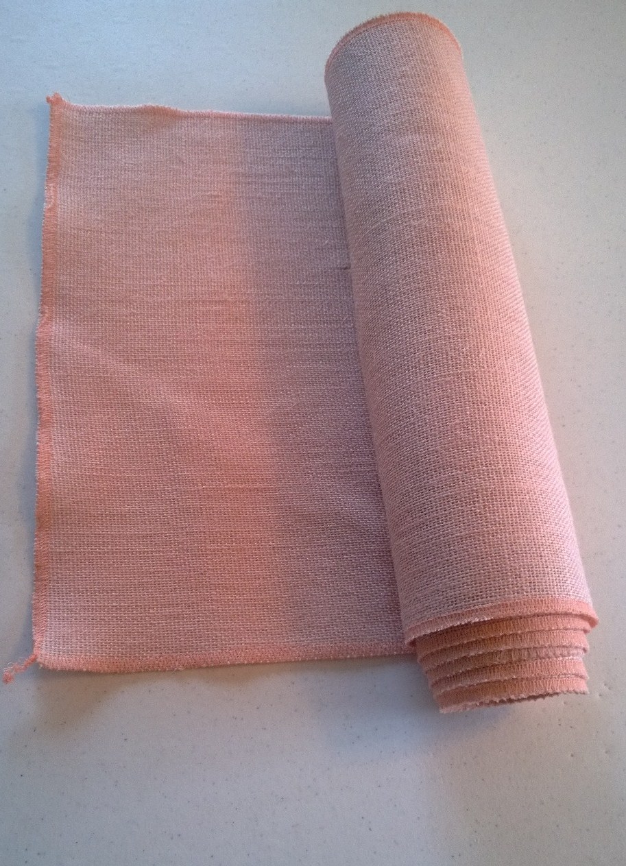 Peach Table Runner - Click Image to Close