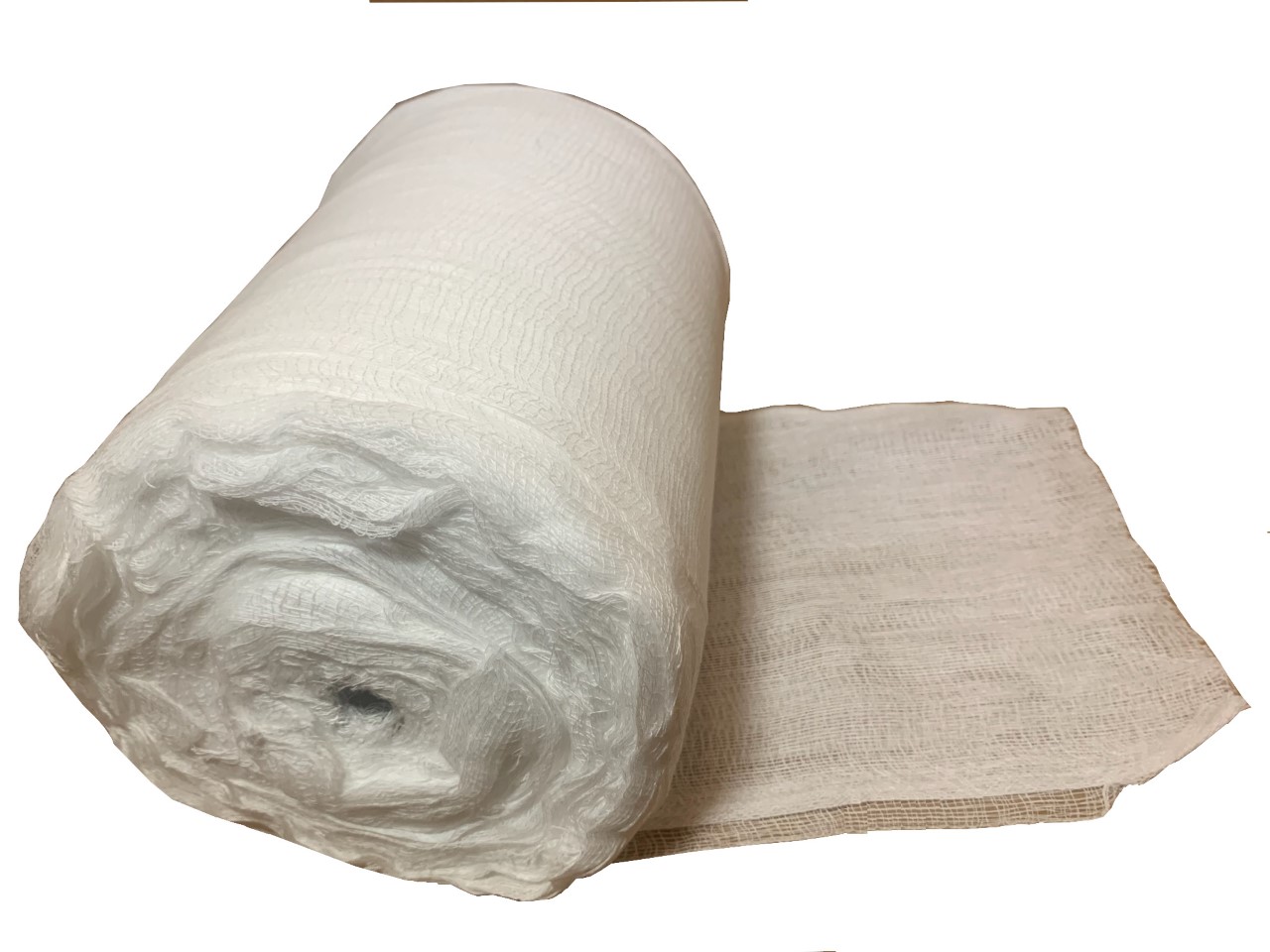 Grade 10 Cheesecloth 85 Yard Roll - White (Peel Off Pieces) - Click Image to Close