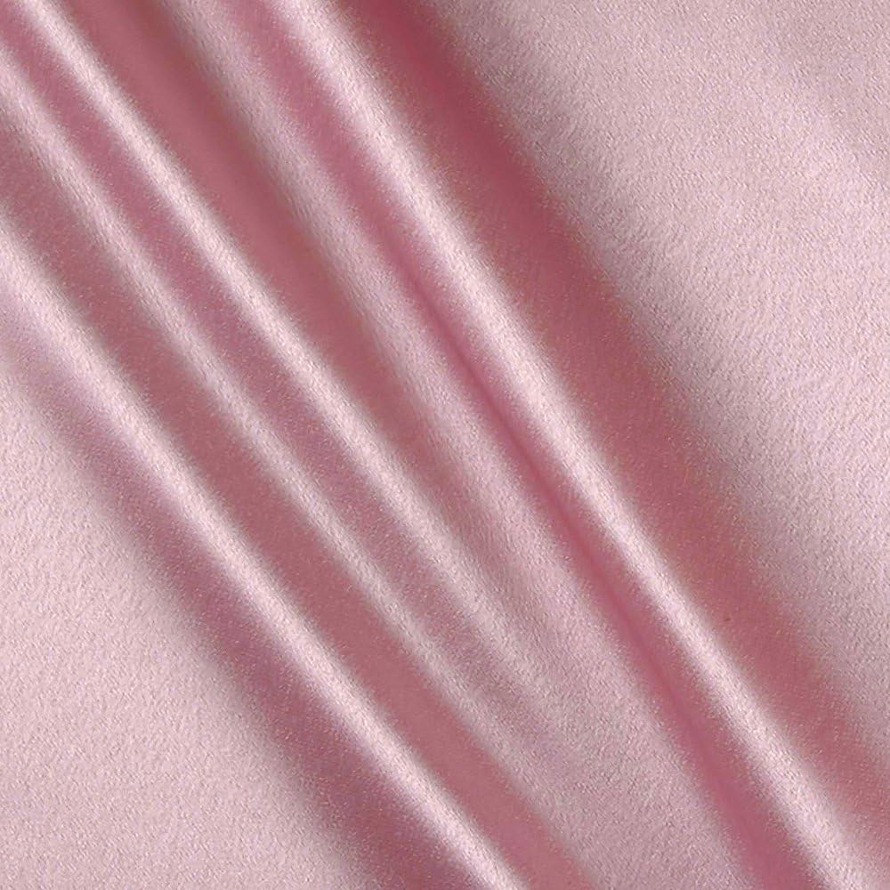 58/60 Pink Crepe Back Satin Fabric By The Yard - 100% Polyester