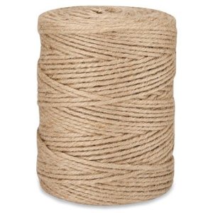 3-Ply 80lb Tensile Strength Jute Twine - Click Image to Close