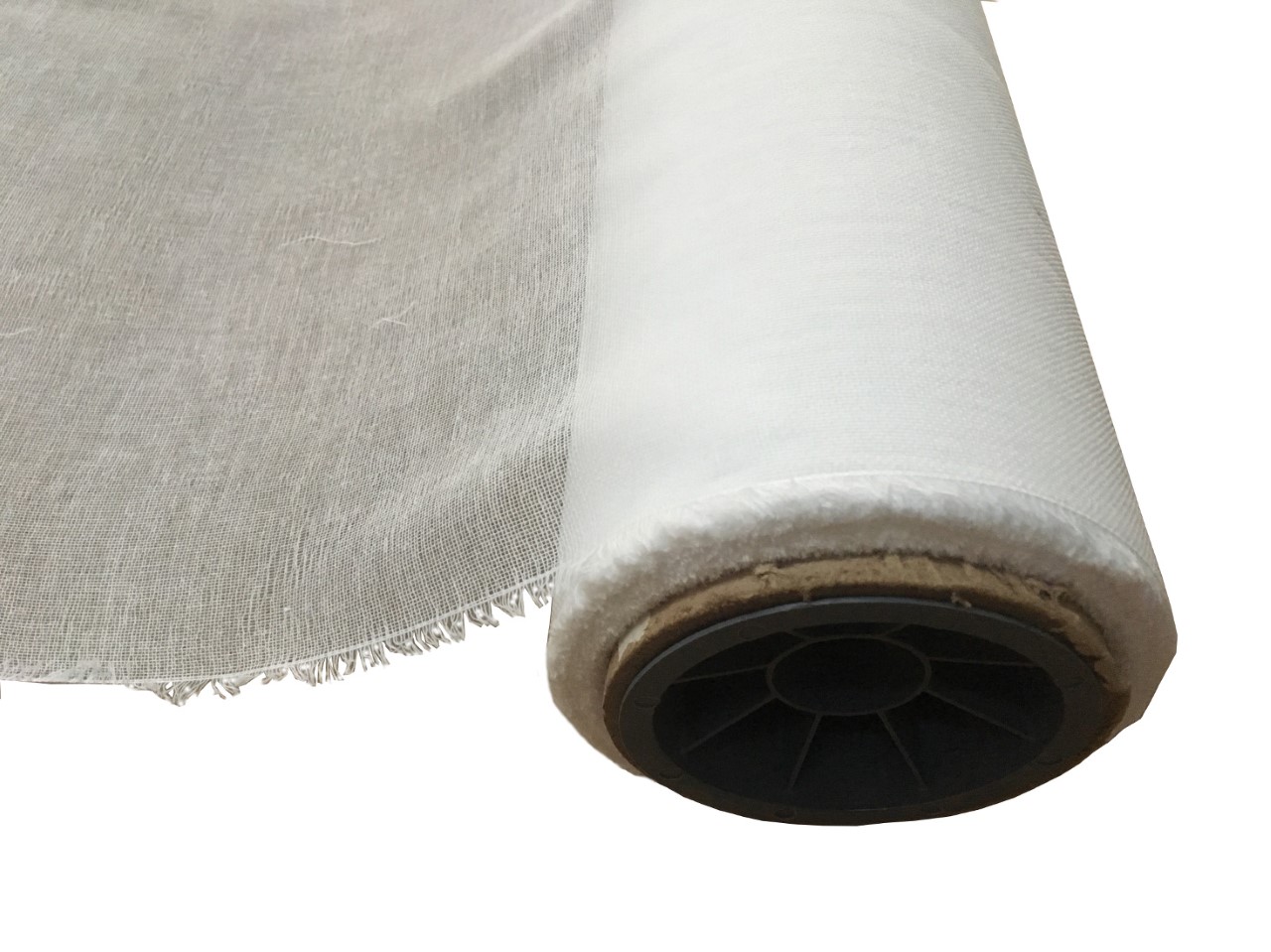 36/38" Bleached Grade 60 With Core Plugs 42 Yard Roll - Click Image to Close