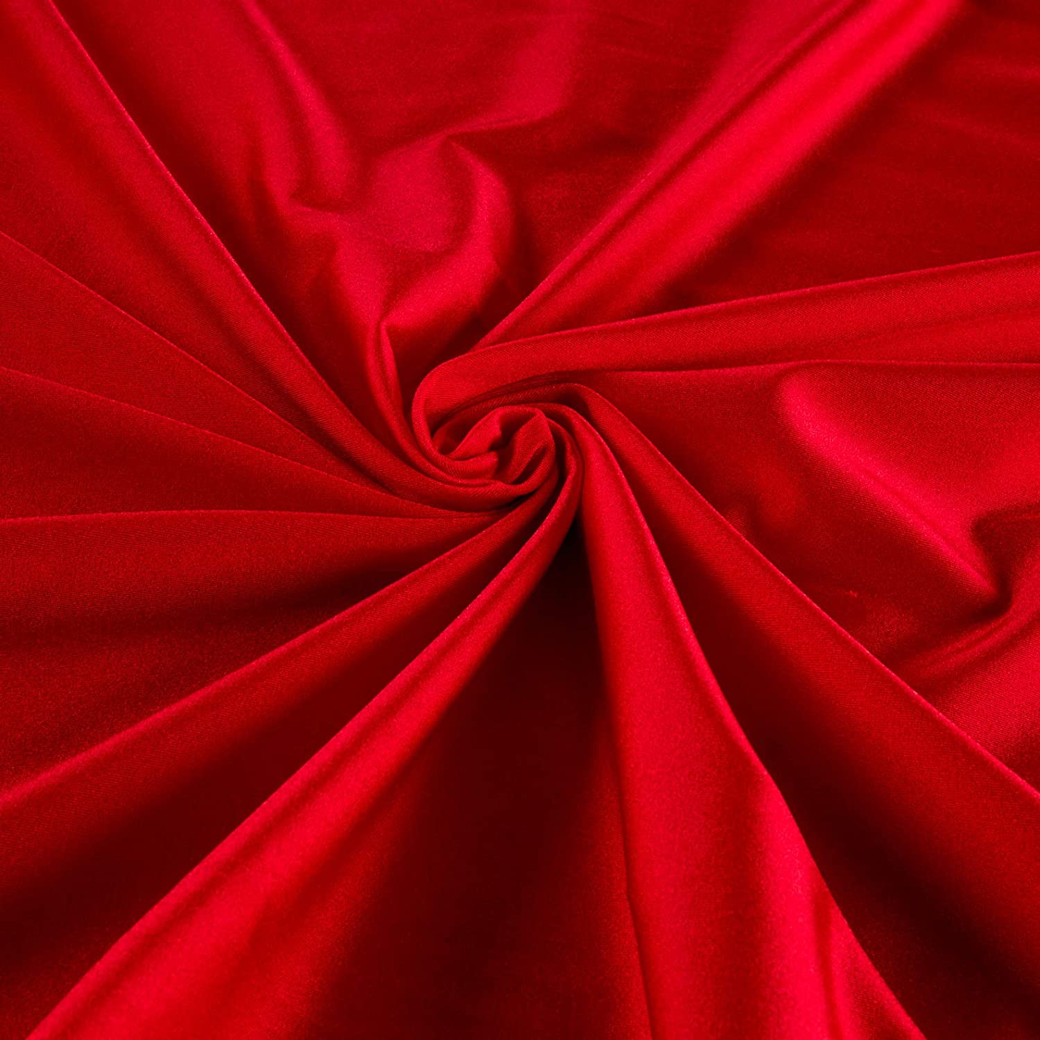 58/60" Red Spandex Nylon Fabric By The Yard - Activewear