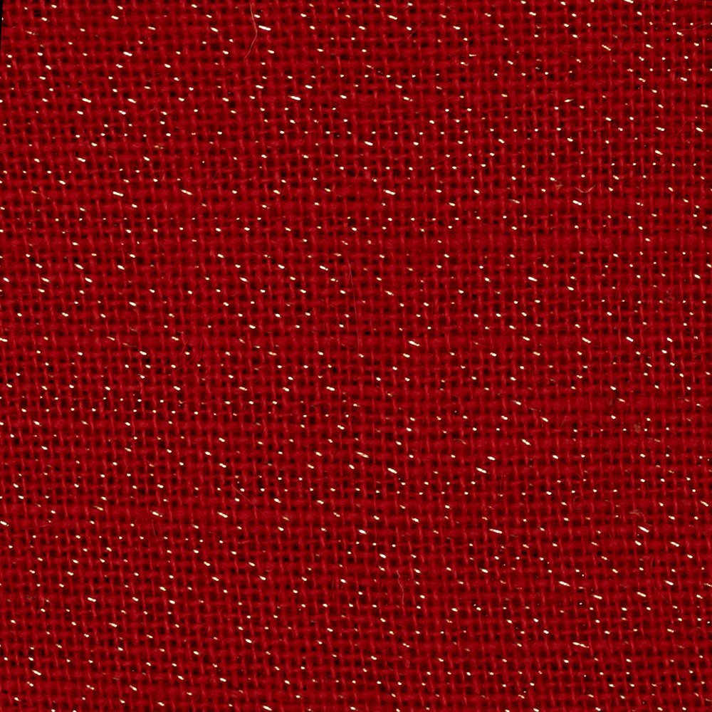 Red Sparkle Lace Ribbon 6" x 10 Yards - Click Image to Close