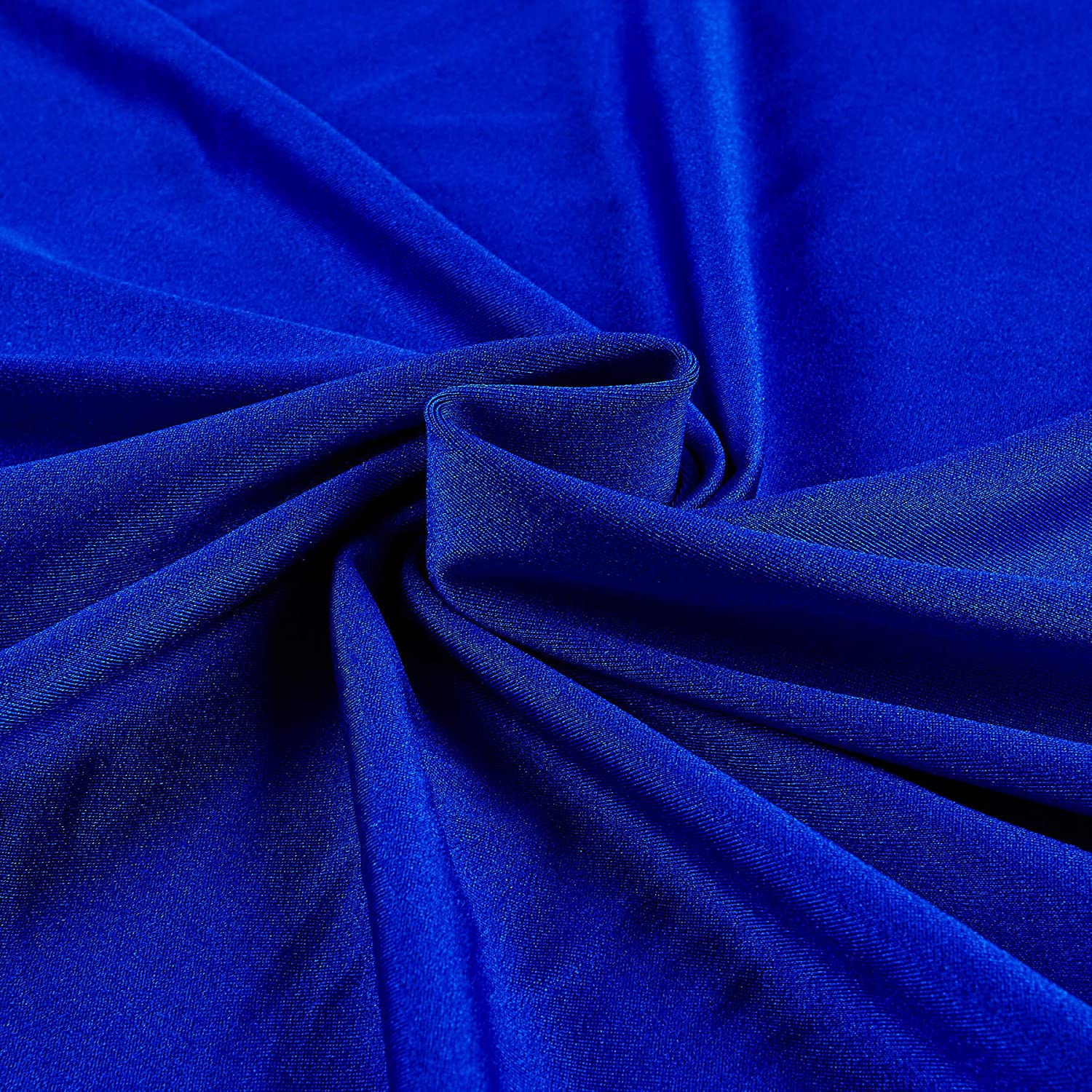 58/60" Royal Blue Spandex Nylon Fabric By The Yard - Activewear