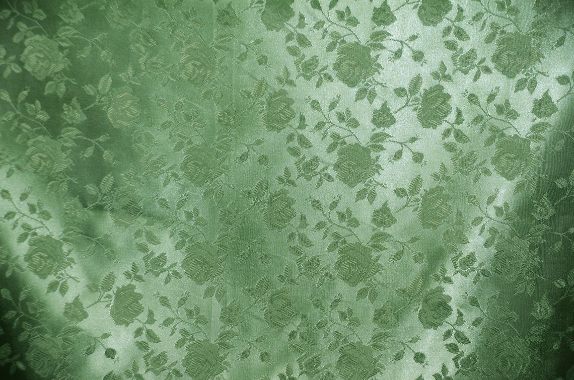 118" Sage Voile Fabric By The Yard