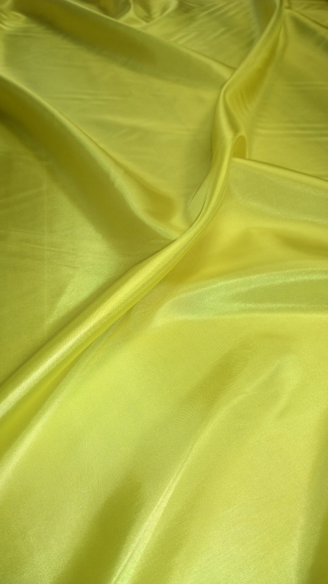 Sunflower Habotai Fabric 60" By The Yard - 100% Polyester