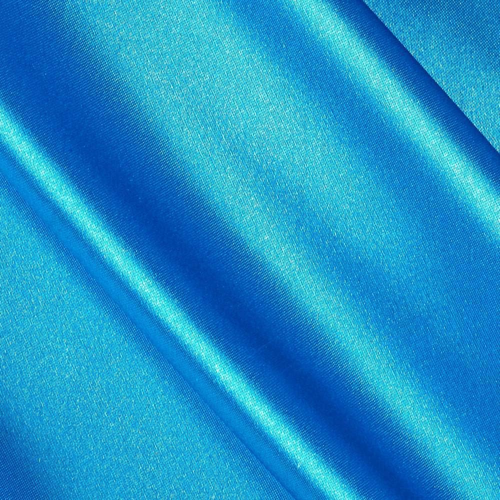 58/60" Turquoise Bridal Satin Fabric 70 Yard Roll(Free Shipping)