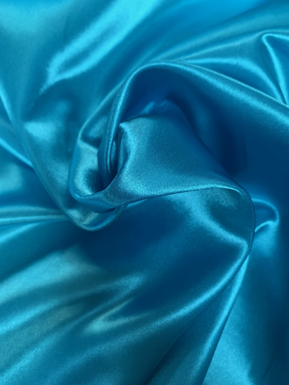 58/60" Turquoise Charmeuse Satin Fabric By The Yard