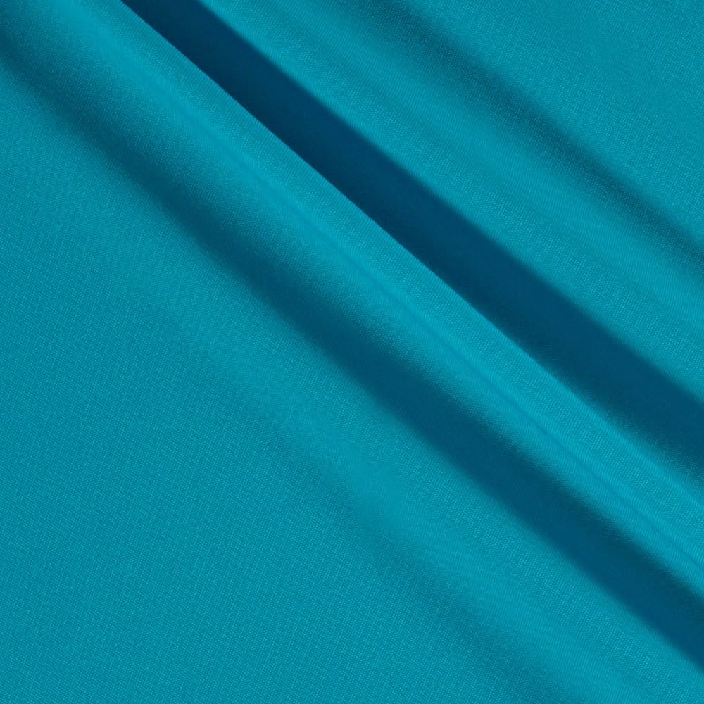 60" Turquoise Poplin Fabric - 120 yard roll (Free Shipping) - Click Image to Close