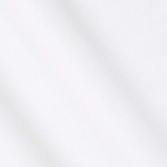 (image for) 60" White Poplin Fabric By The Yard