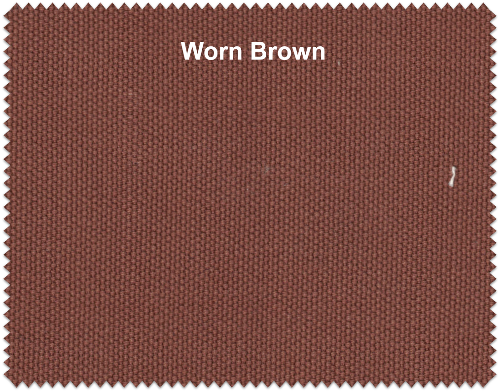 Worn Brown 12 Oz Canvas Fabric By The Yard