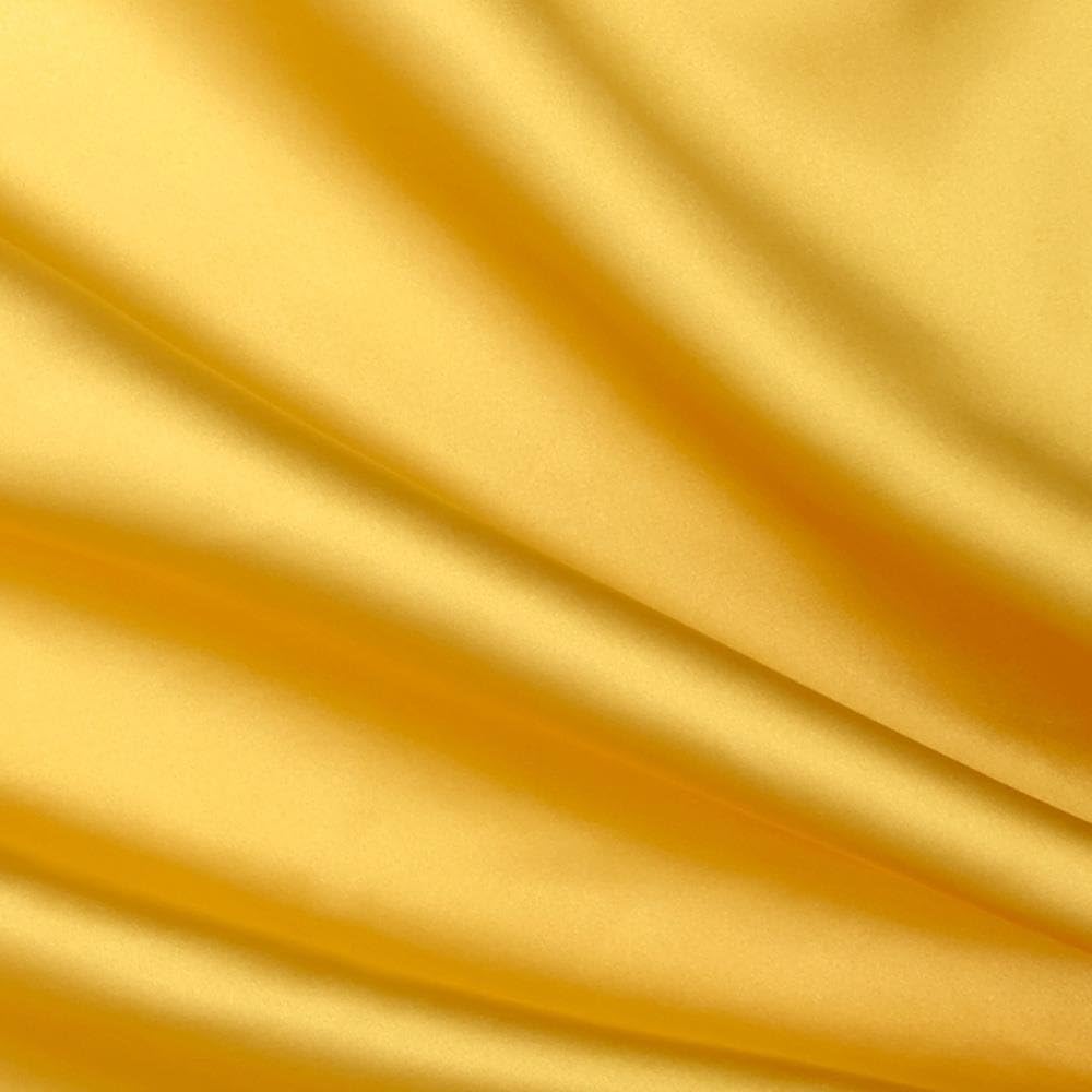 58/60" Yellow Bridal Satin Fabric 70 Yard Roll (Free Shipping)