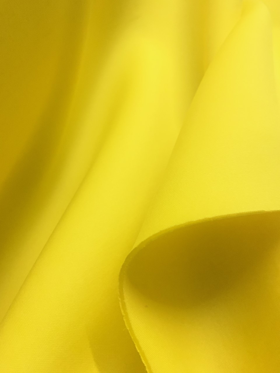 58/60" Yellow Neoprene Scuba Fabric BTY - 90% Poly 10% Spandex